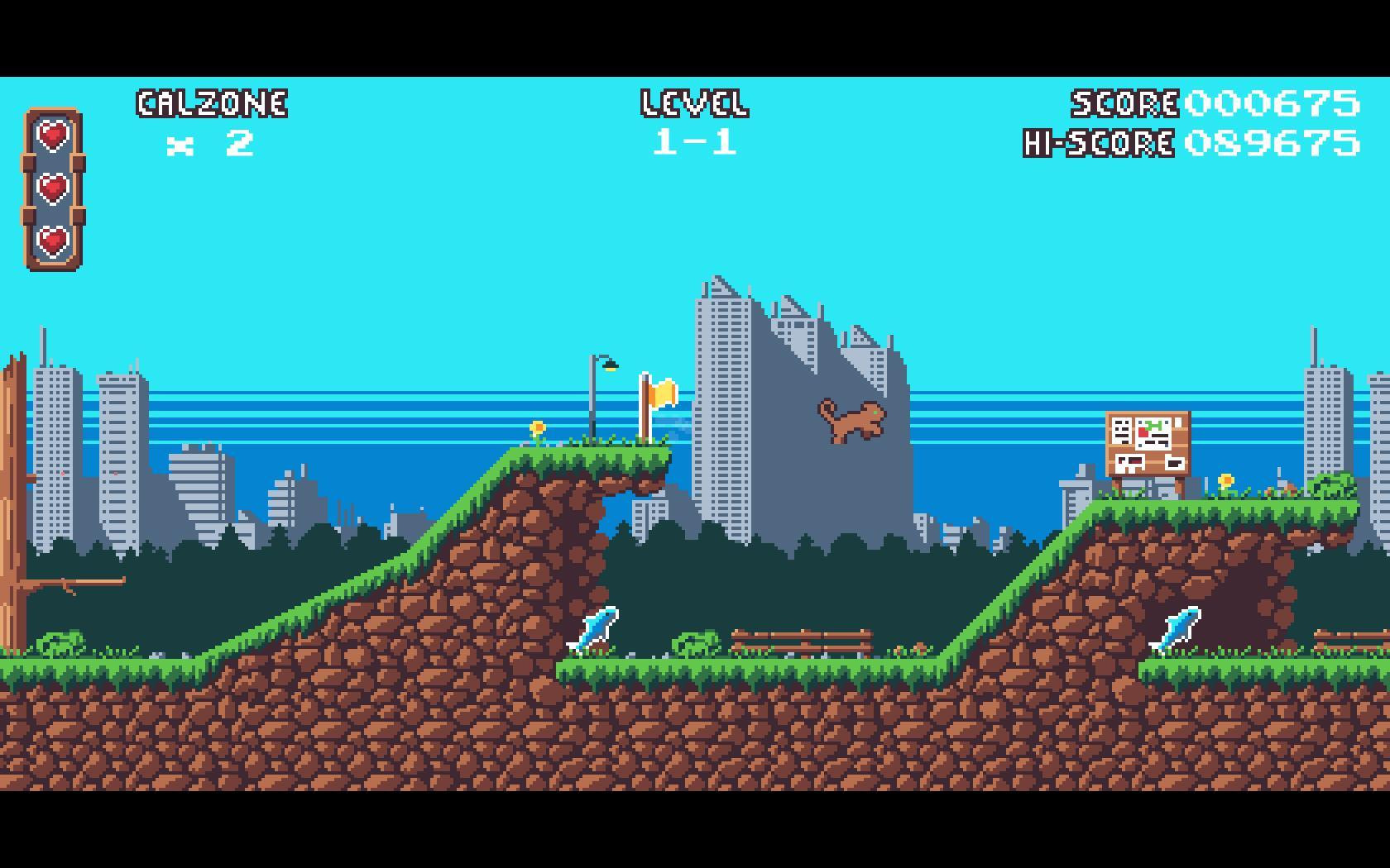 Calzone's Adventure (FloppyTapeGames) (itch) - кадр 2