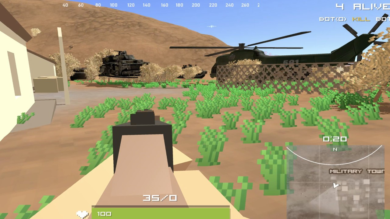 War Battle Royale Battlegrounds - кадр 3