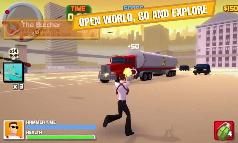 Grand Theft 7 Nueva City (itch) - кадр 5