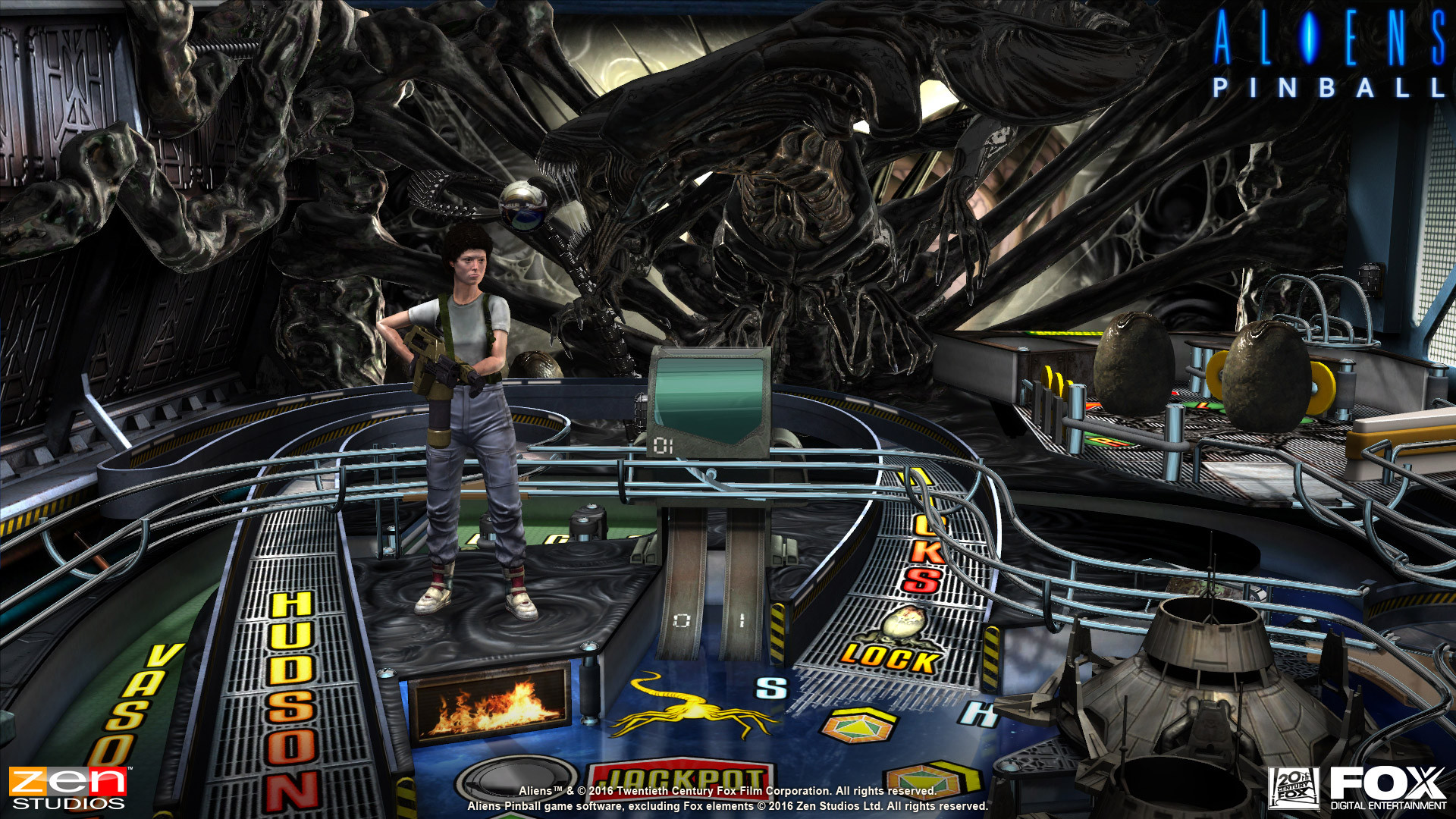 Aliens vs. Pinball - кадр 1