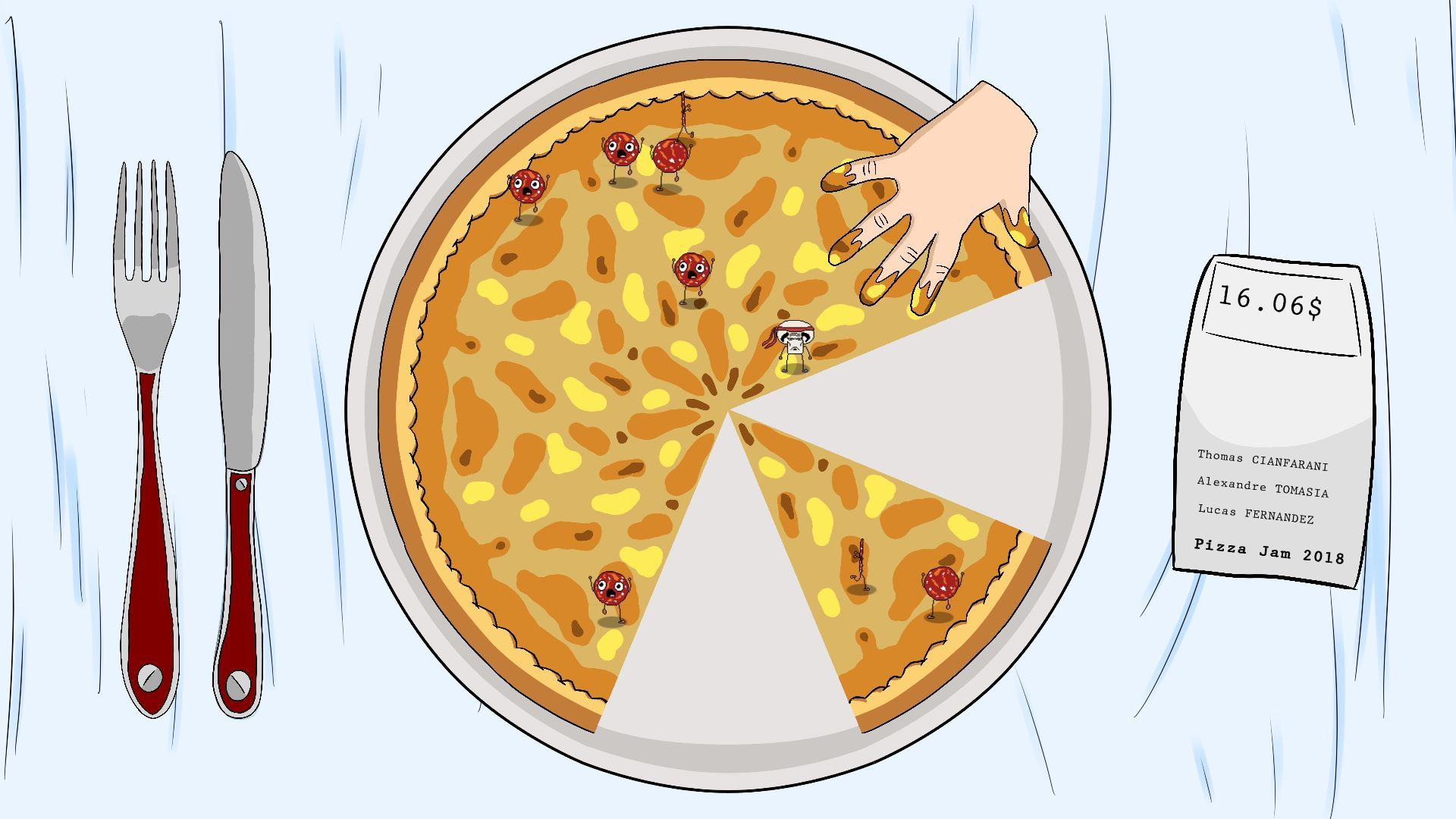 Pizza Survivor (itch) - кадр 1