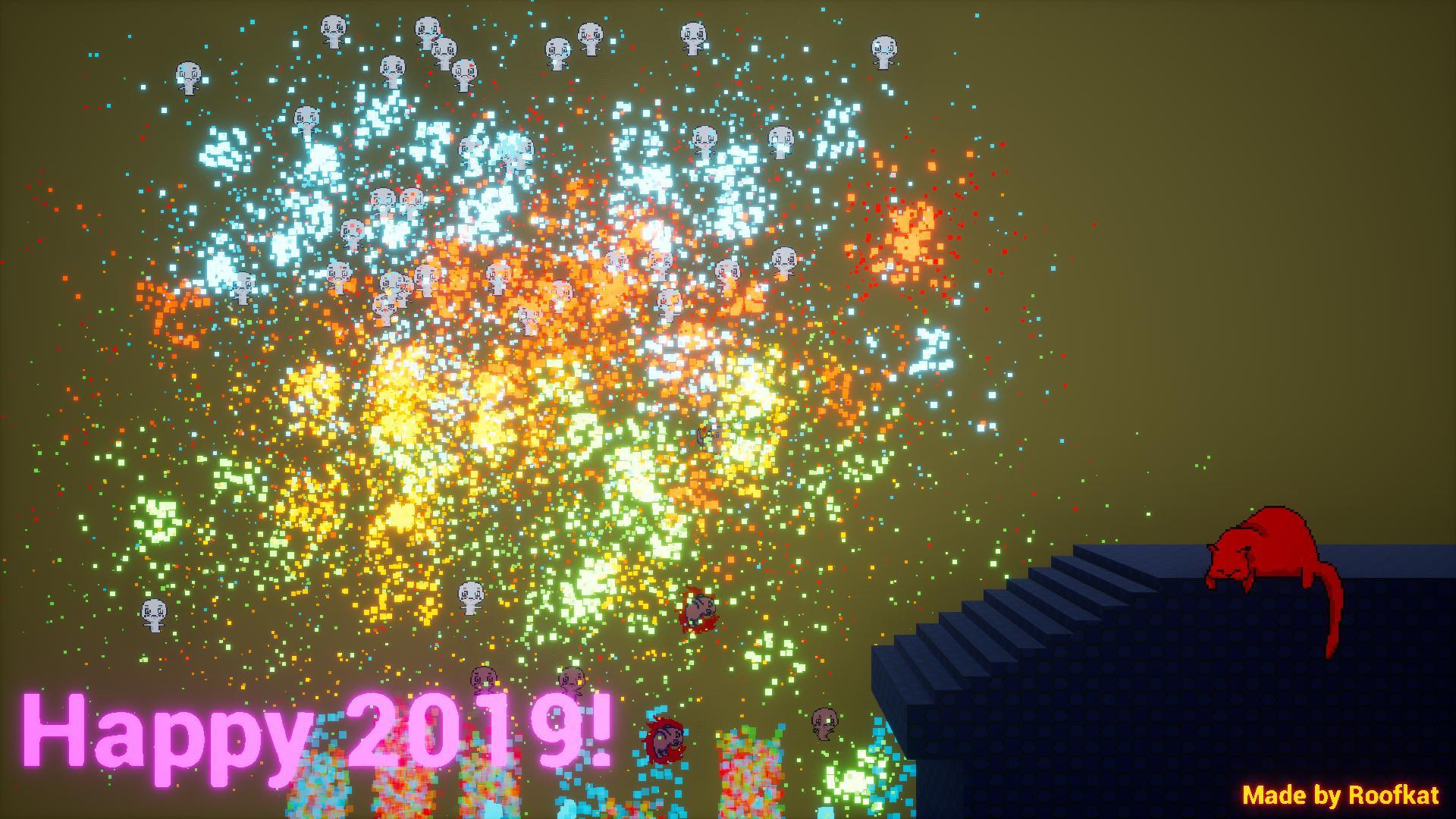 WarpThrough Fireworks (itch) - кадр 3