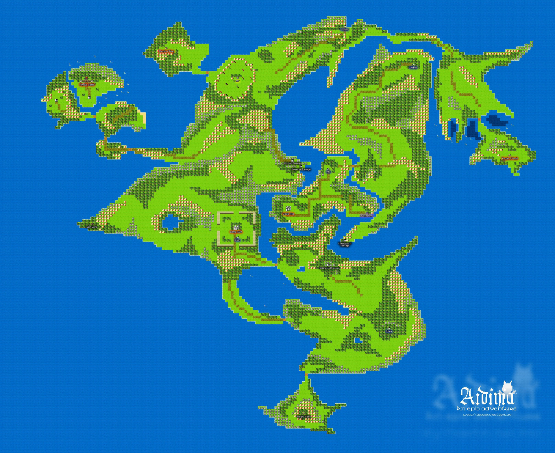 Aidinia - An Epic Adventure! (itch) - кадр 1