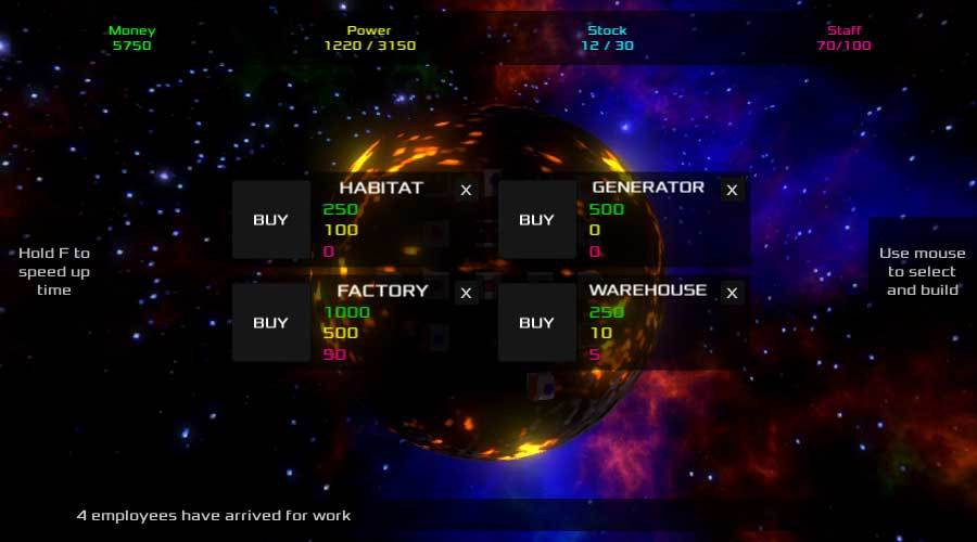 LD42 - Space Factory (itch) - кадр 3