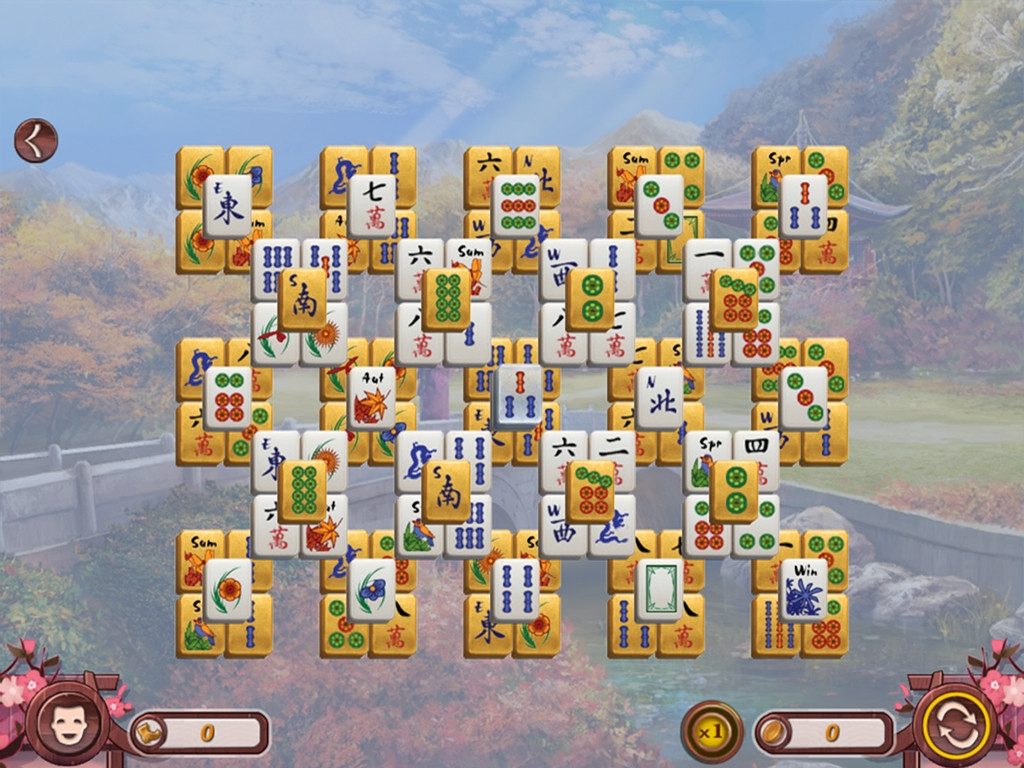 Sakura Day Mahjong - кадр 5