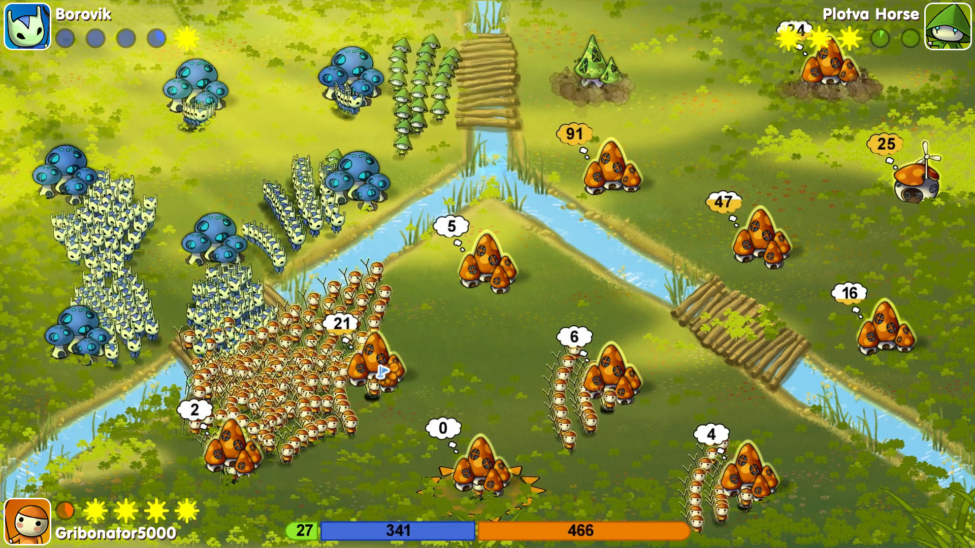 Mushroom Wars - кадр 2