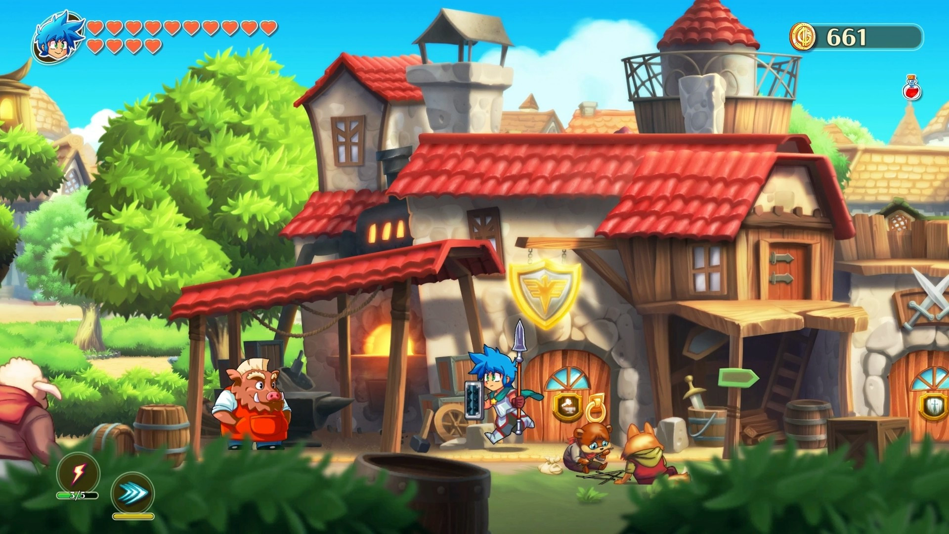Monster Boy and the Cursed Kingdom - кадр 8