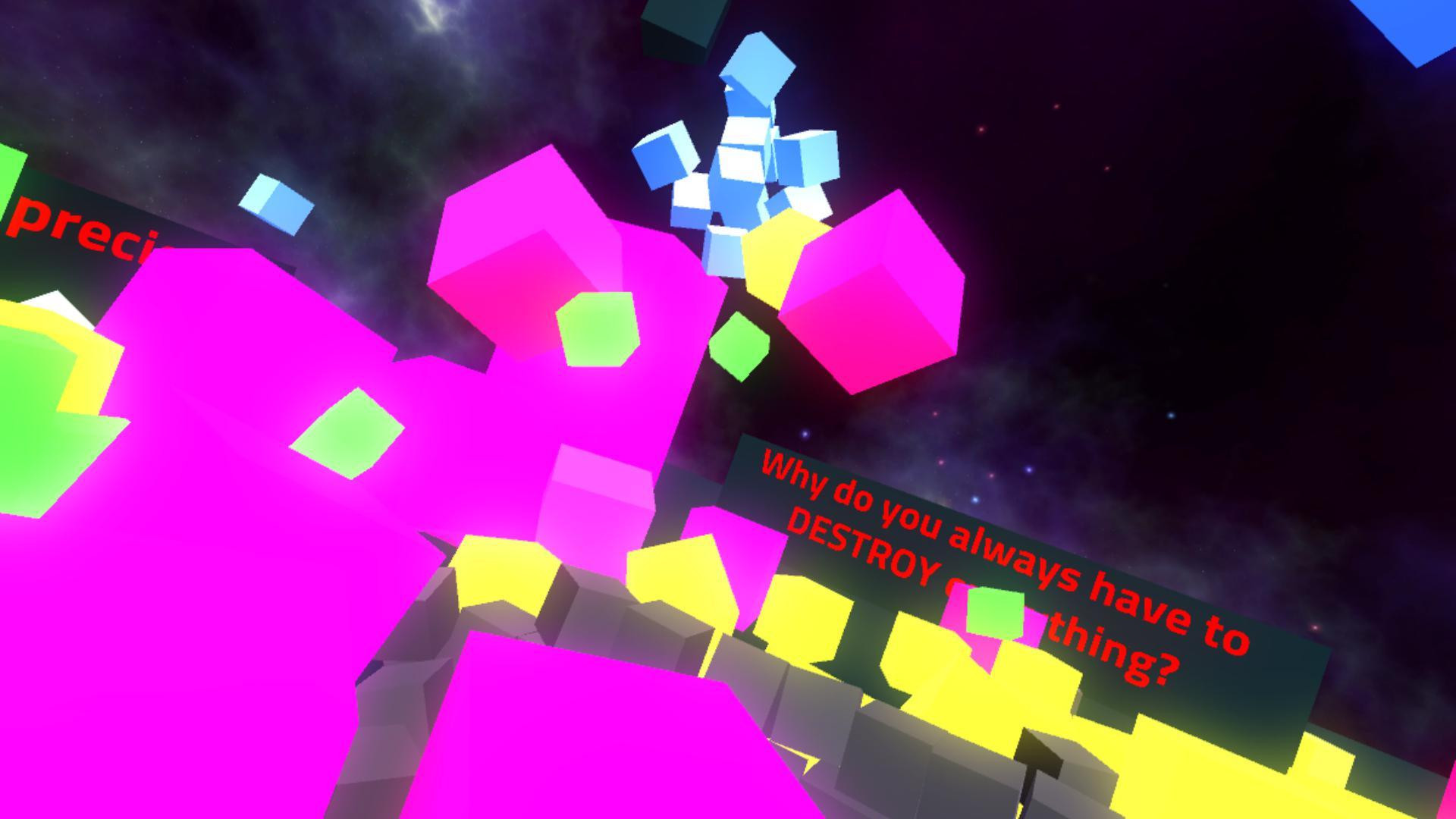 Space Wrecking Ball VR (Rémi Leblanc) (itch) - кадр 1