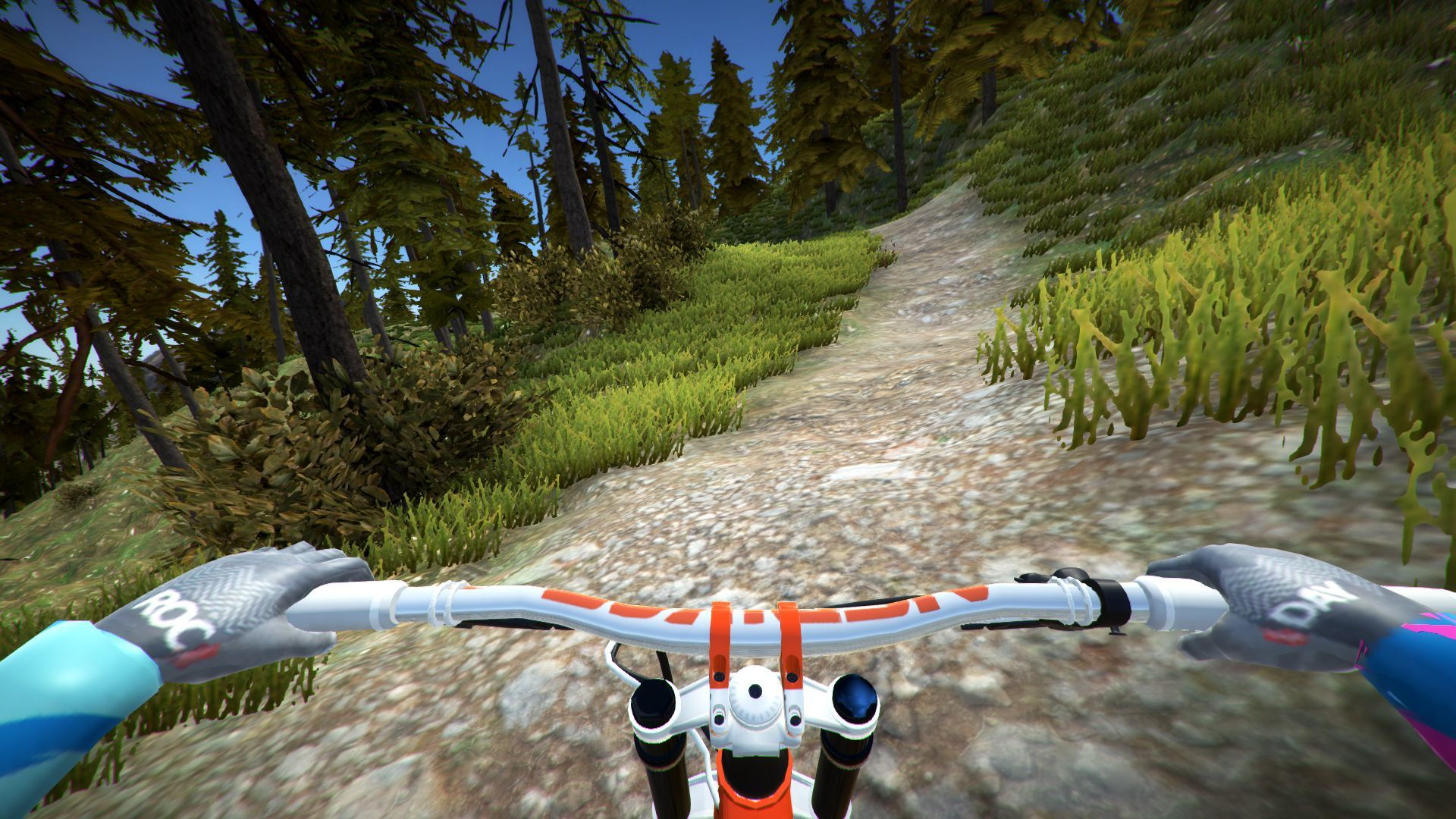 MTB Downhill Simulator (itch) (dev4play) - кадр 1