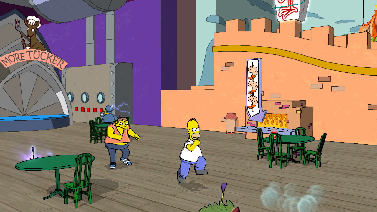 Simpsons игра. Симпсоны игра 2007. Игра the Simpsons simpvill. The Simpsons game ps3.