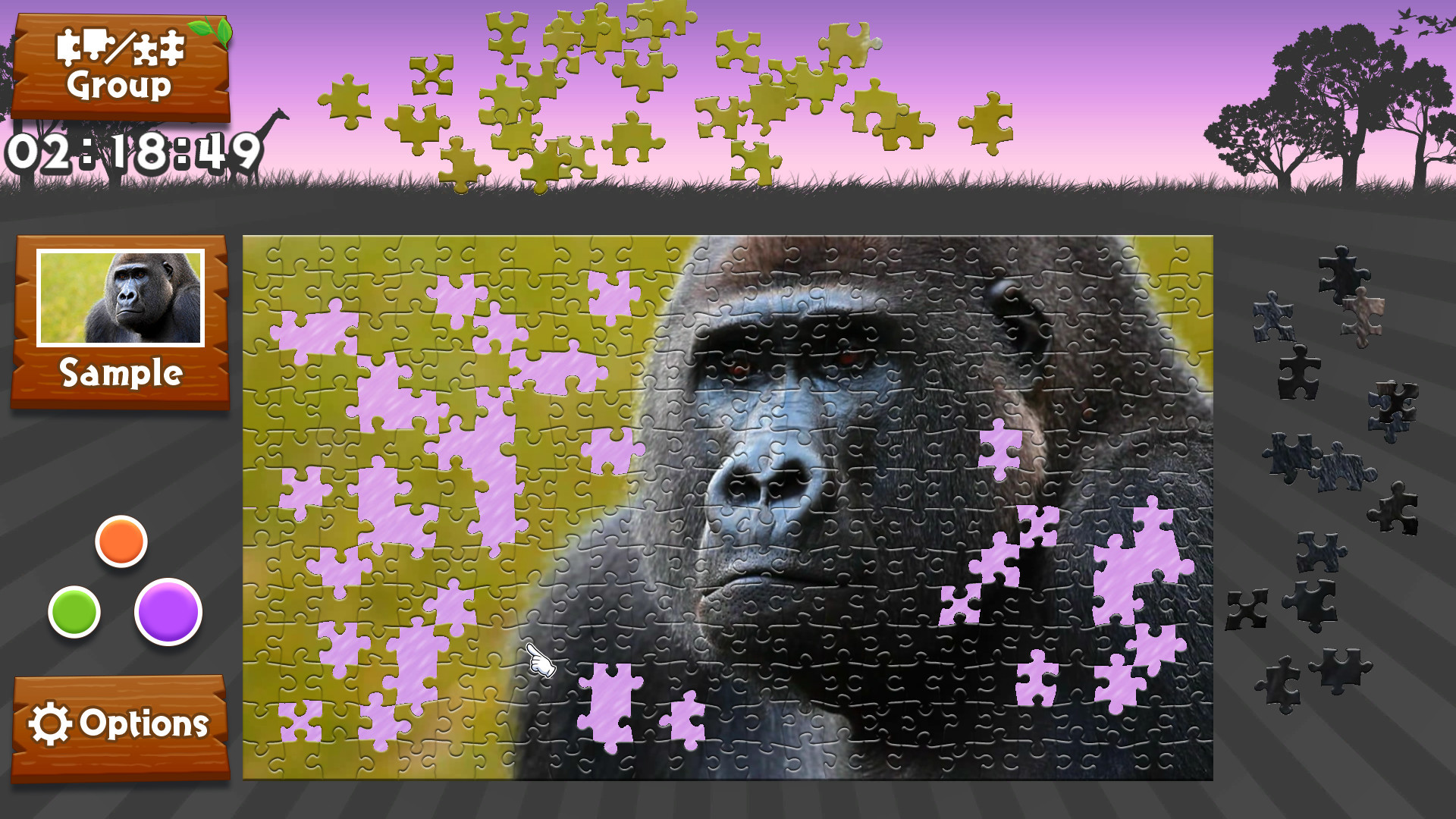 Wild Animals - Animated Jigsaws - кадр 3