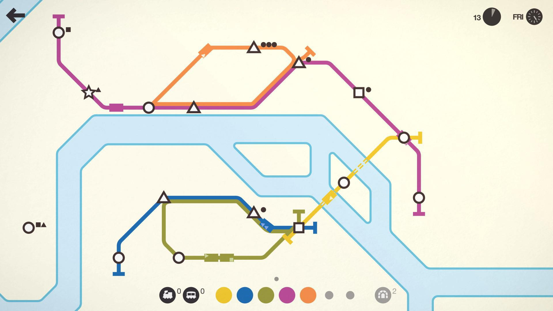 Mini Metro - кадр 10