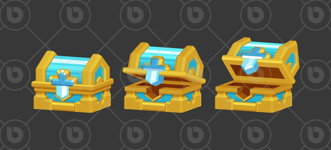Game Chests With Open up Animation (itch) - кадр 1