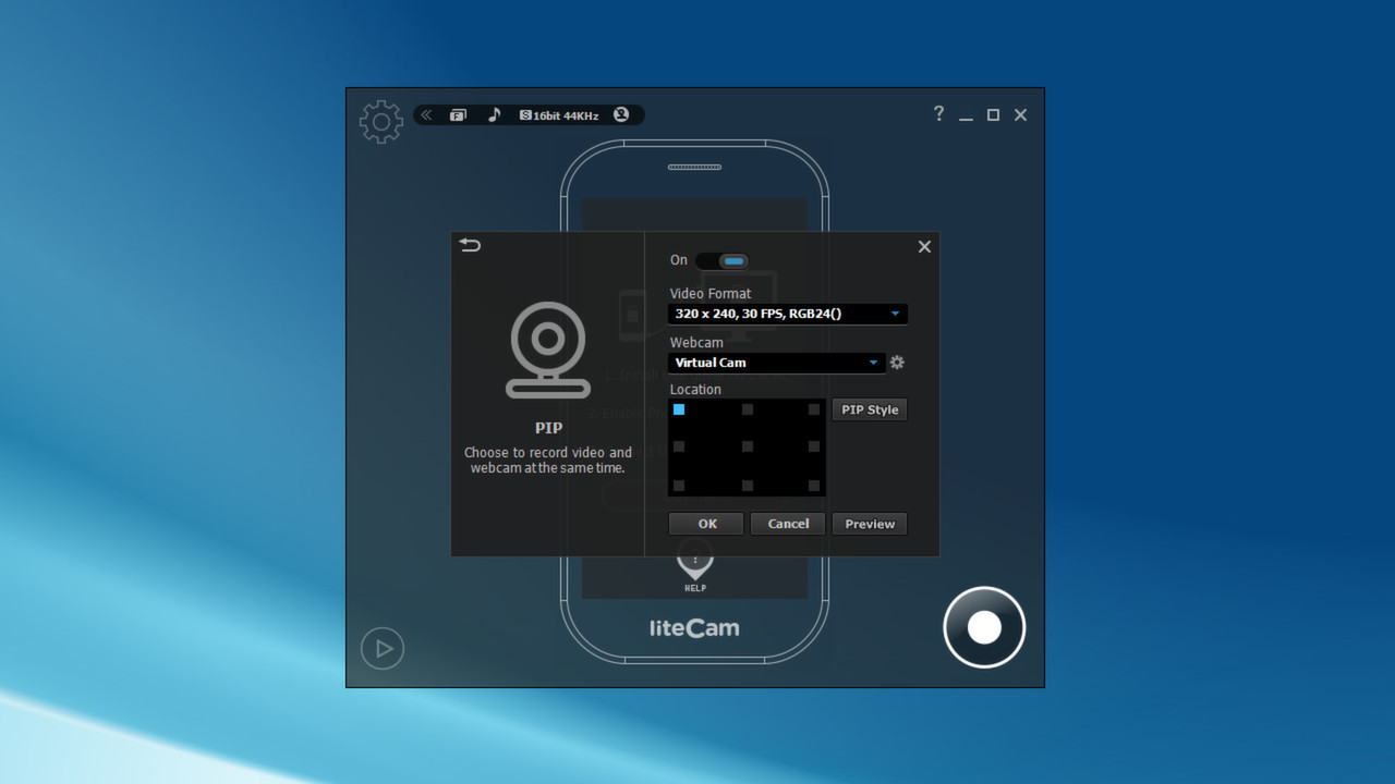 liteCam Android: No Root Android Screen Recorder - кадр 3