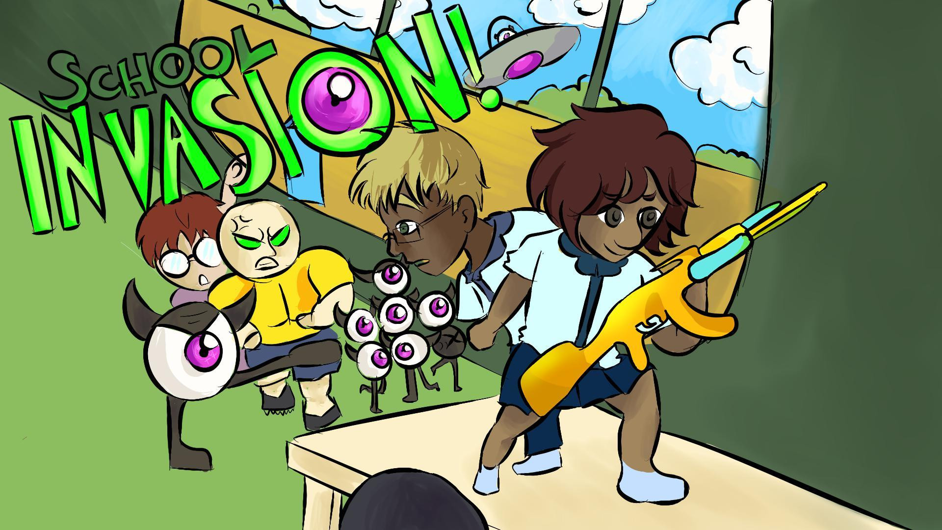School Invasion (itch) - кадр 1