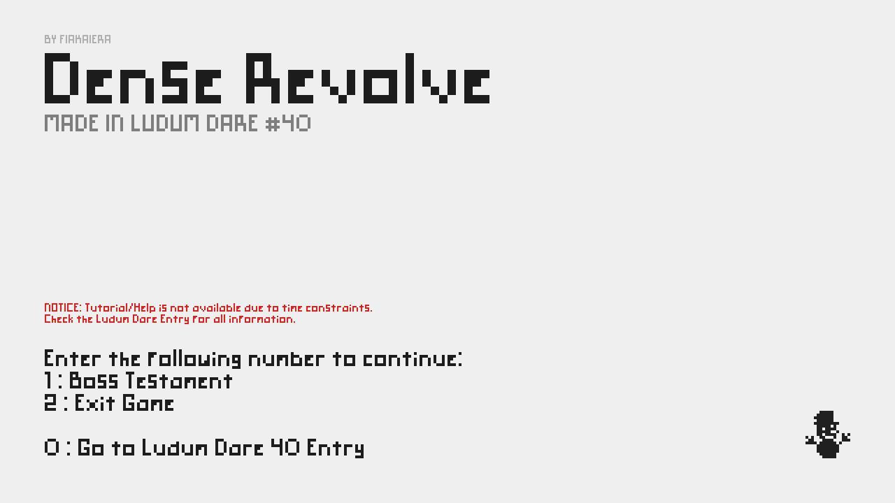 Dense Revolve (itch) - кадр 1