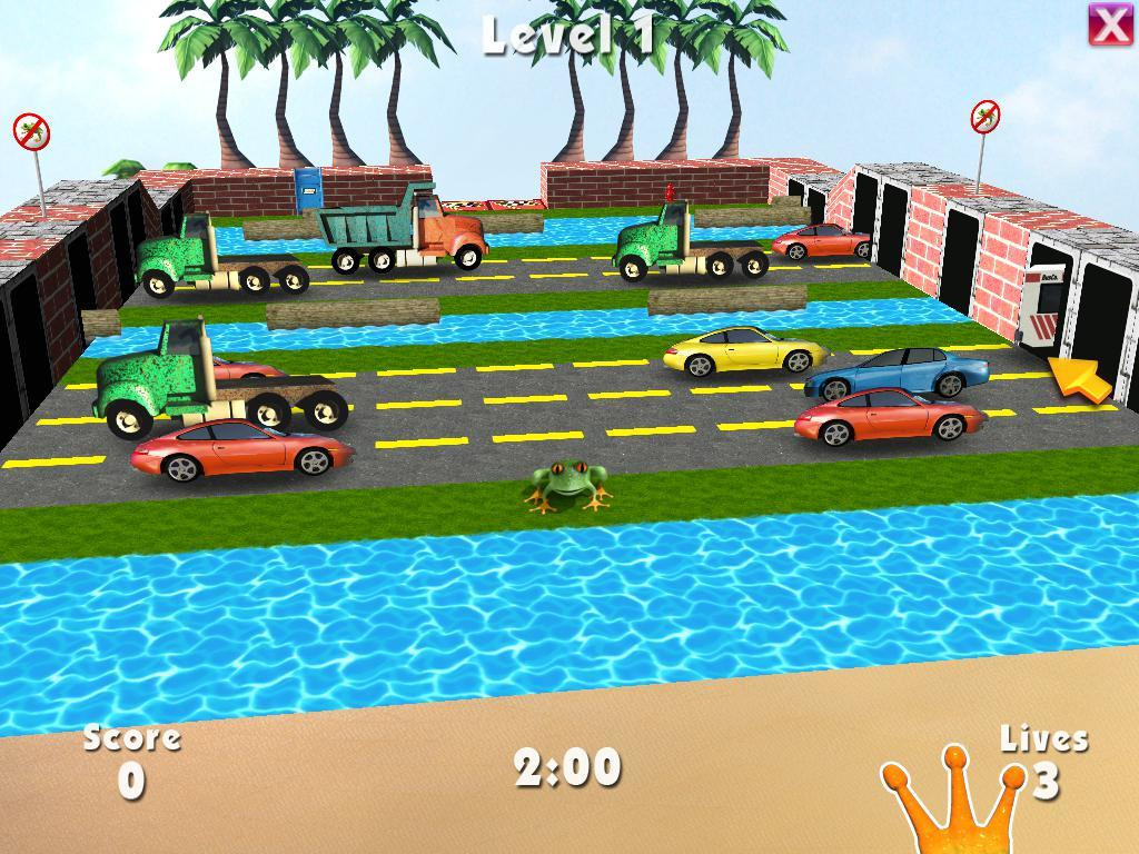 3D Frog Frenzy for Raspberry Pi (itch) - кадр 3