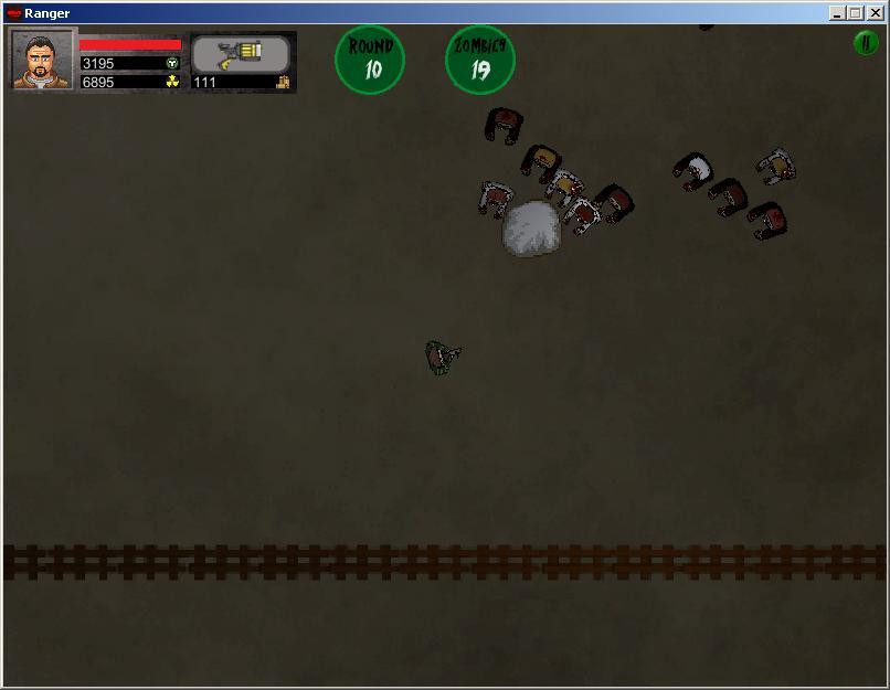 Ranger & The Zombie Horde (itch) - кадр 1
