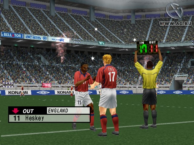 International Superstar Soccer 3 - кадр 3