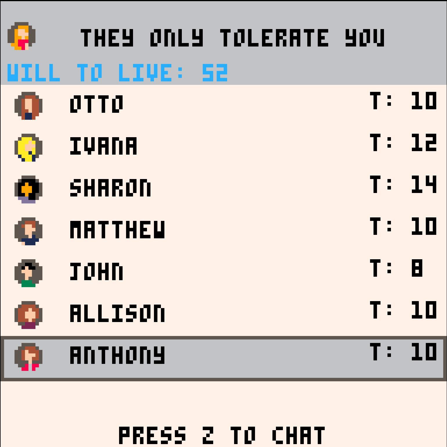 They Only Tolerate You (itch) - кадр 2