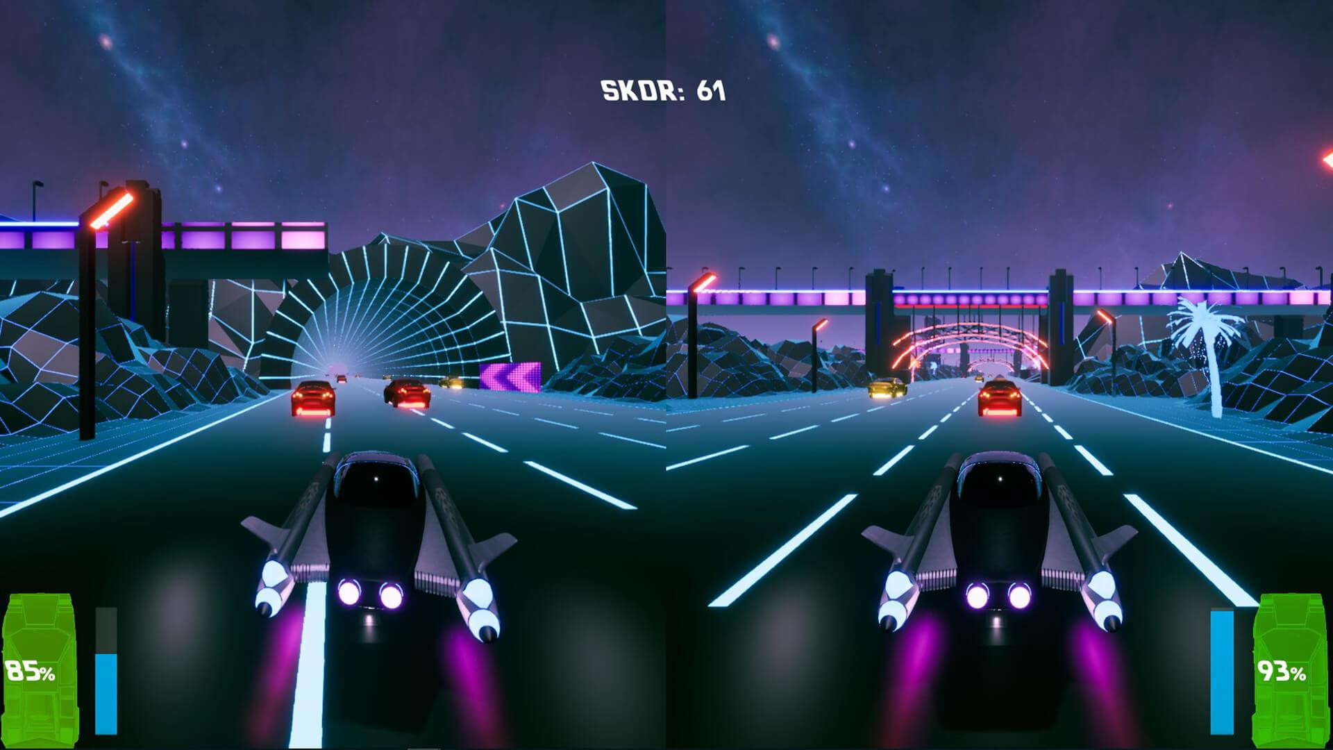 Brain in Retro Space with VS Mode - кадр 3