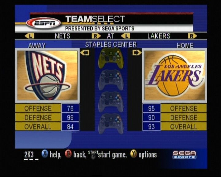 NBA 2K3 - кадр 3