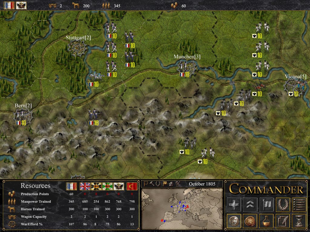 Commander: Napoleon at War - кадр 11