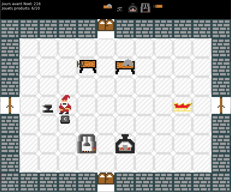 La manufacture du père noël (GC GameJam 22) (itch) - кадр 1