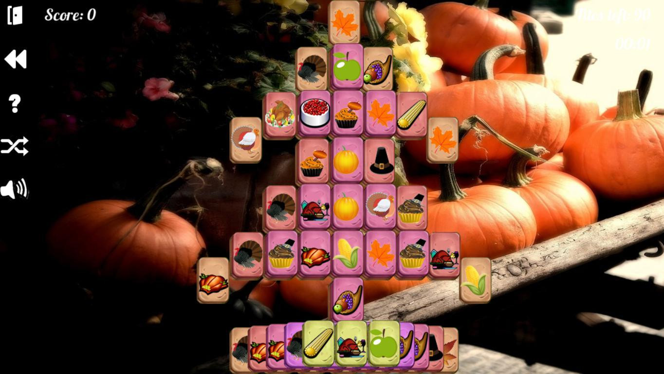 Mahjong for Thanksgiving (itch) - кадр 1