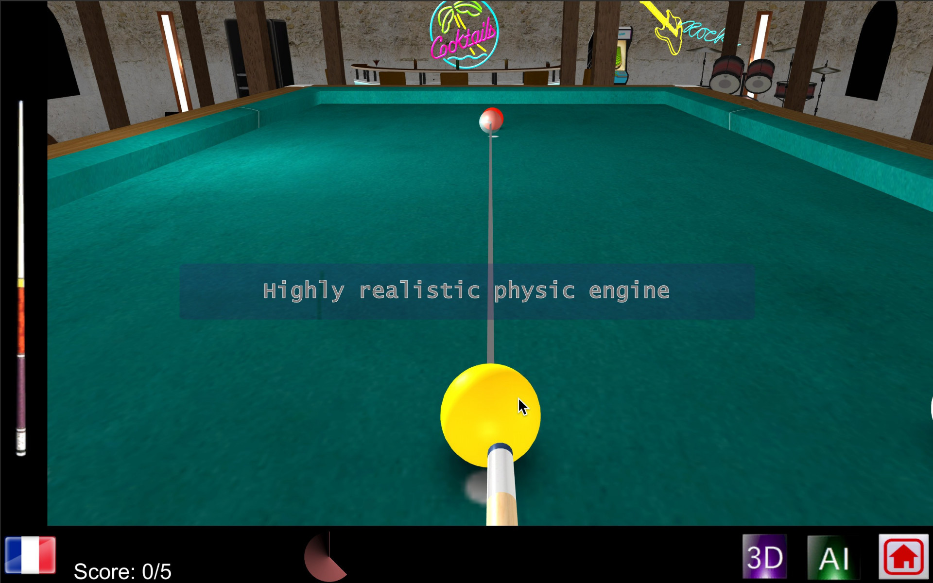 Carom Billiards On Line (itch) - кадр 2