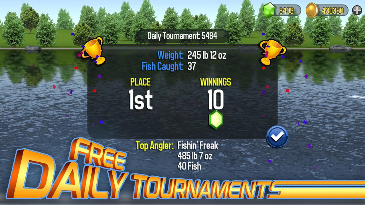 Master Bass Angler: Free Fishing Game - кадр 1