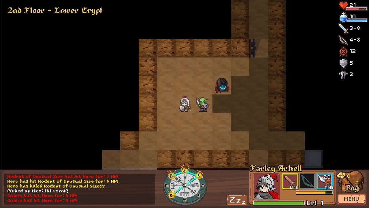 Paper Dungeons Crawler Demo (itch) - кадр 1