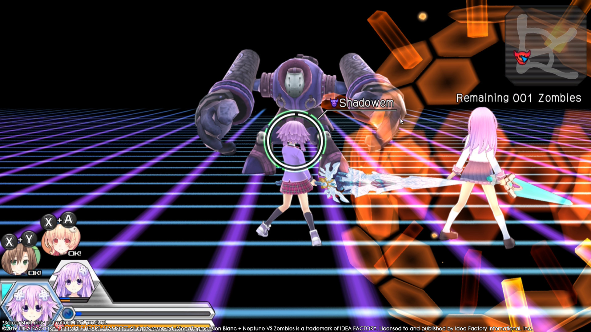 MegaTagmension Blanc + Neptune VS Zombies (Neptunia) - кадр 5