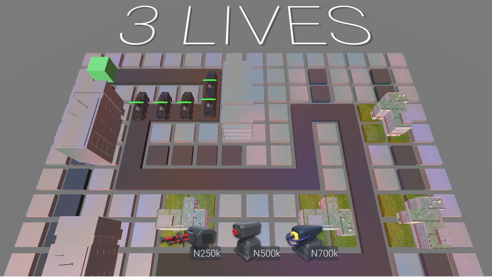 Tank Invasion 3D (itch) - кадр 1