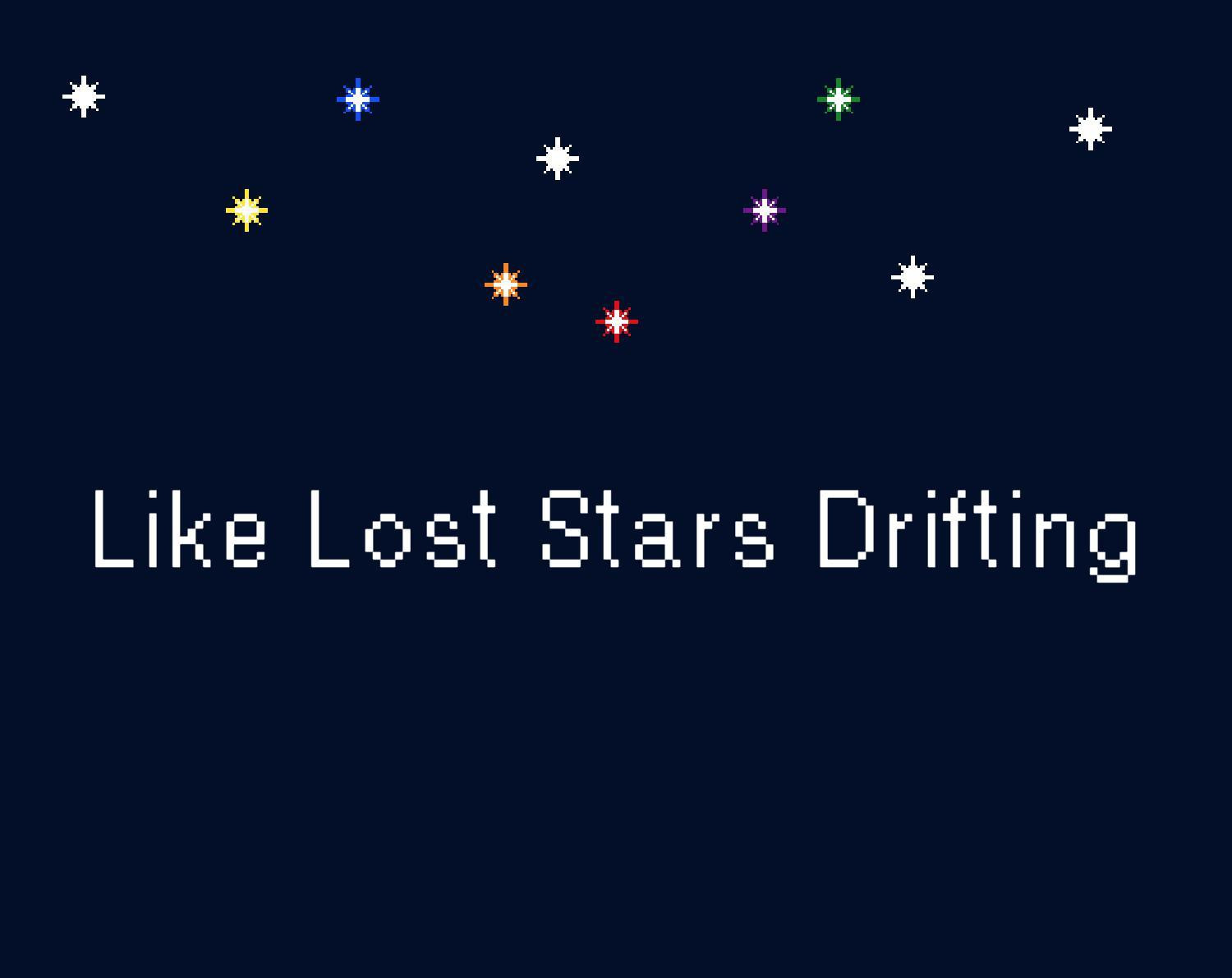 Like Lost Stars Drifting (itch) - кадр 1