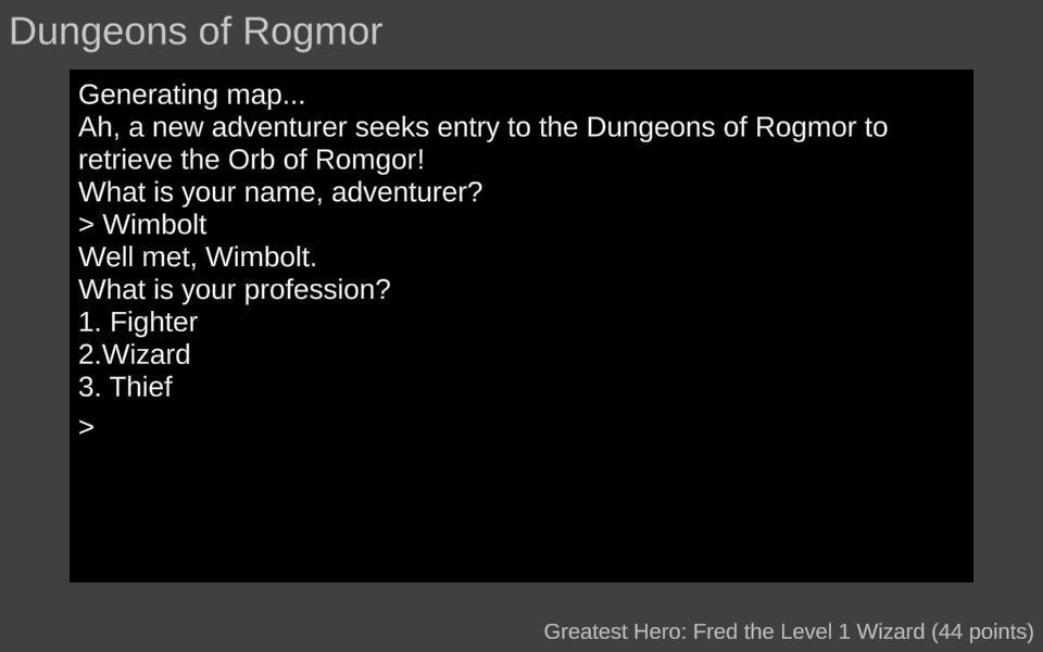 Dungeons of Rogmor (itch) - кадр 1