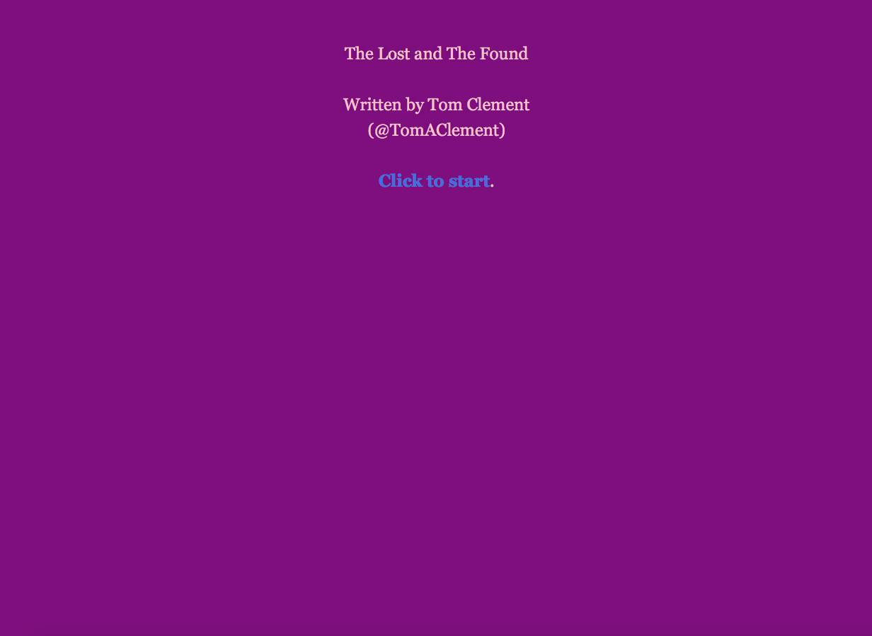 The Lost and The Found (itch) - кадр 1