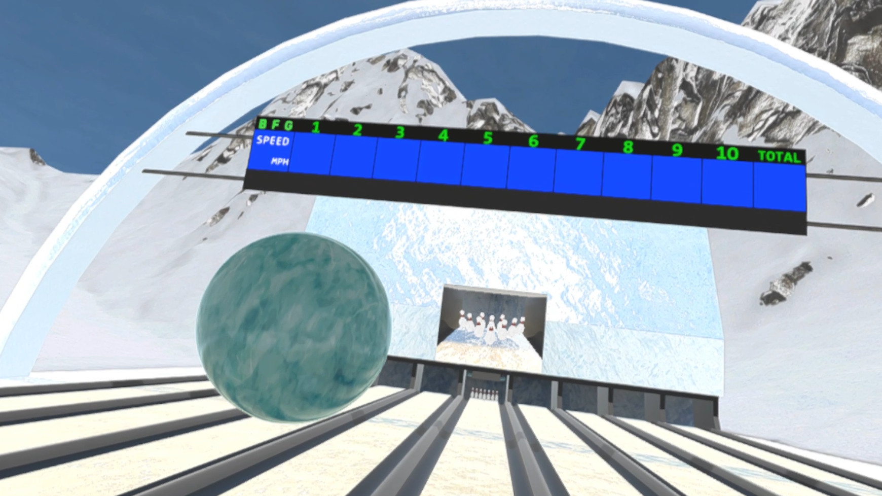 Hyper Bowling VR - кадр 2