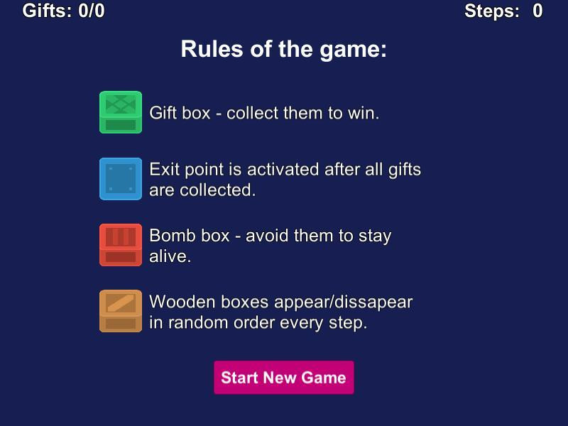 Maze with gifts (itch) - кадр 1