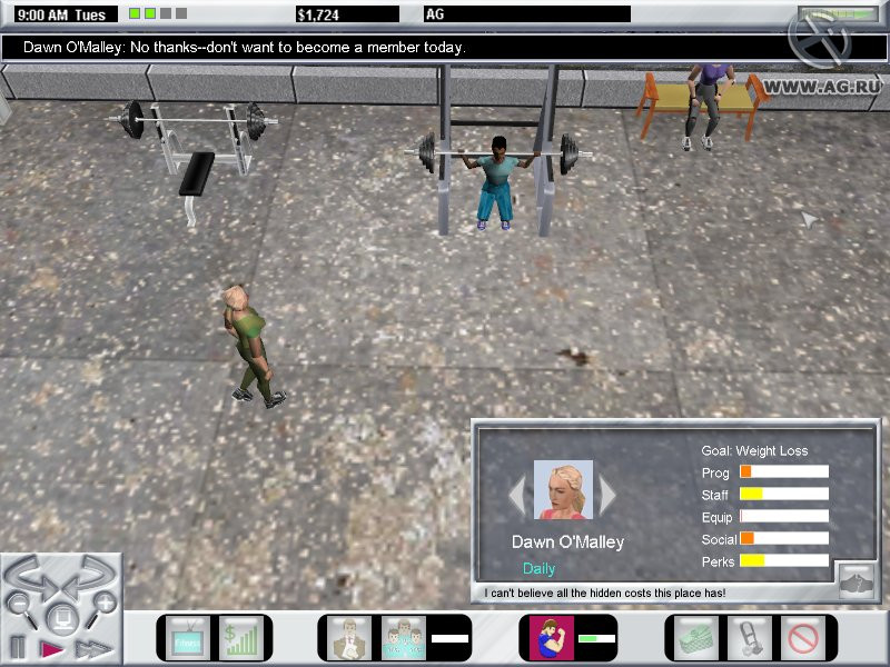 Health & Fitness Club Tycoon - кадр 4