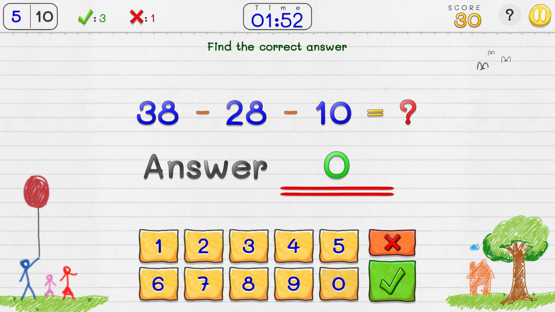 Math Game collection for Kids (itch) - кадр 1