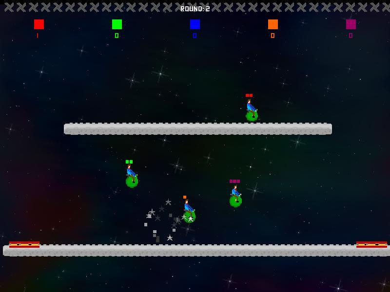 Space Hoppers At Dawn (itch) - кадр 1