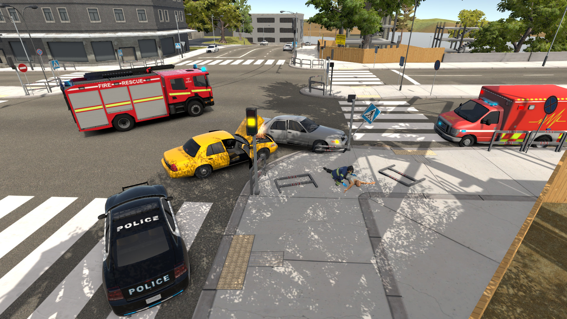 Flashing Lights - Police Fire EMS - кадр 5