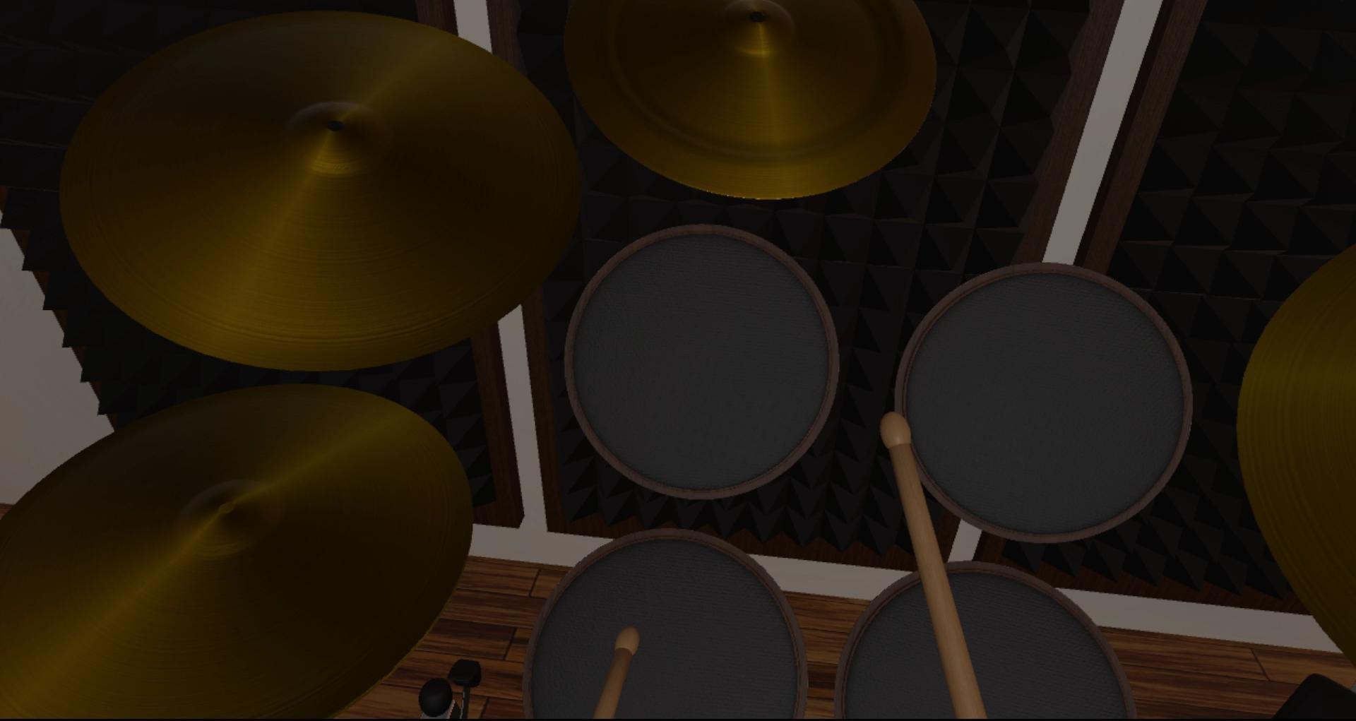 [HTC Vive] VR Drum Studio (itch) - кадр 2