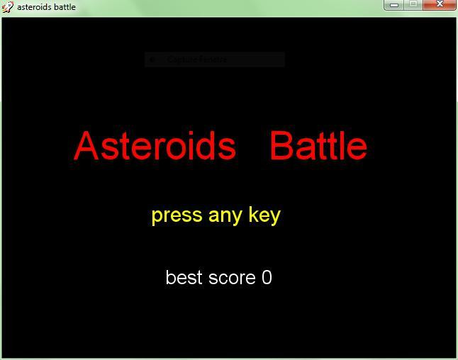 Asteroids Battle (endless) (itch) - кадр 1