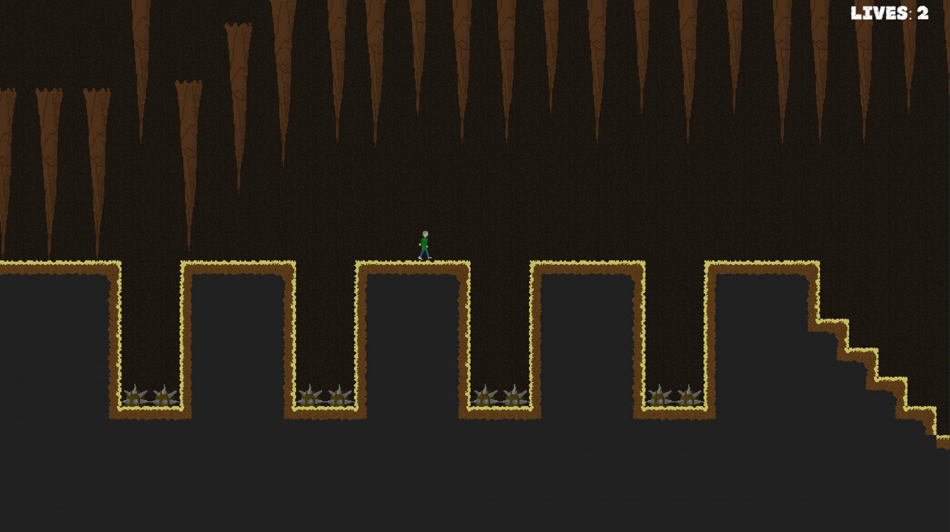 Cave Escape (itch) (refractionpcsx2) - кадр 1