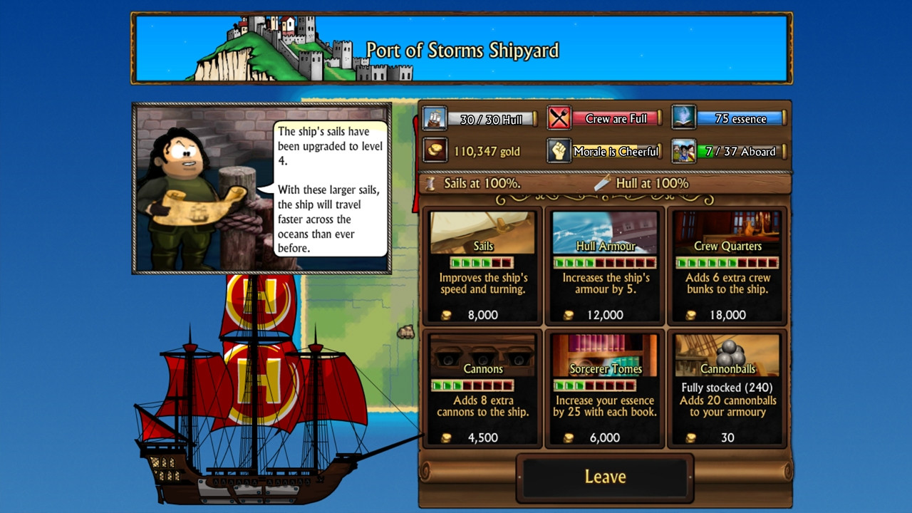 Swords and Sandals Pirates - кадр 2