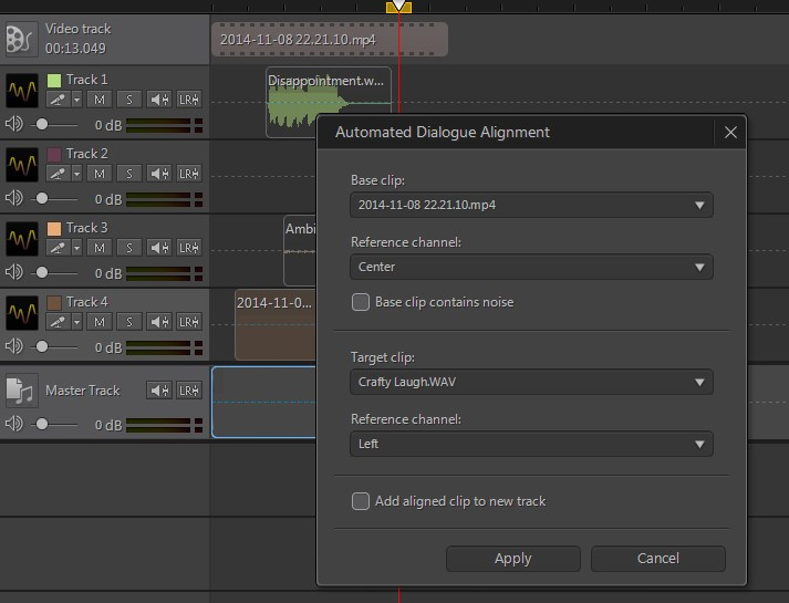 CyberLink AudioDirector 6 - кадр 3