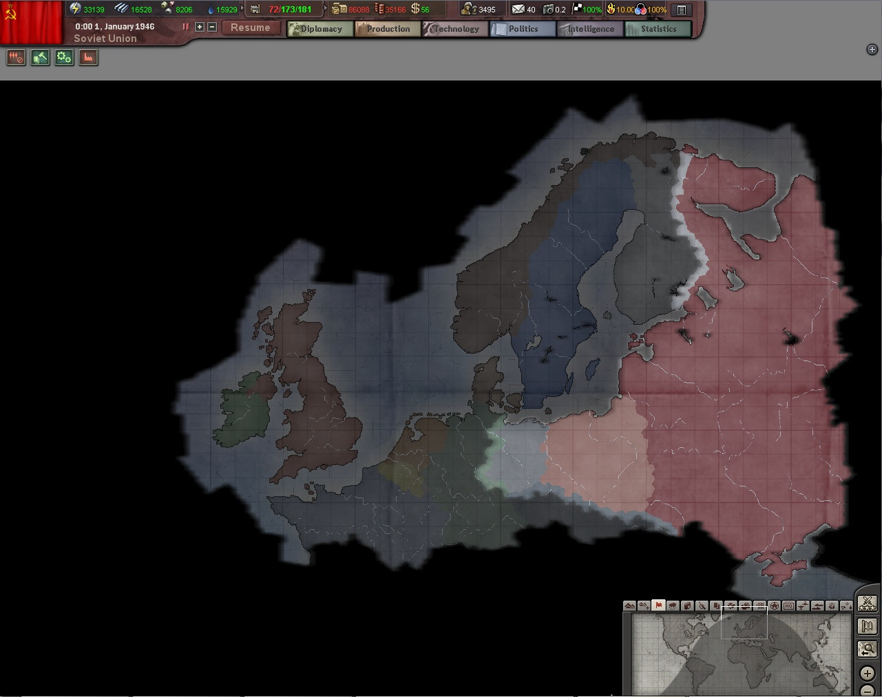 Hearts of Iron III: For the Motherland - кадр 8