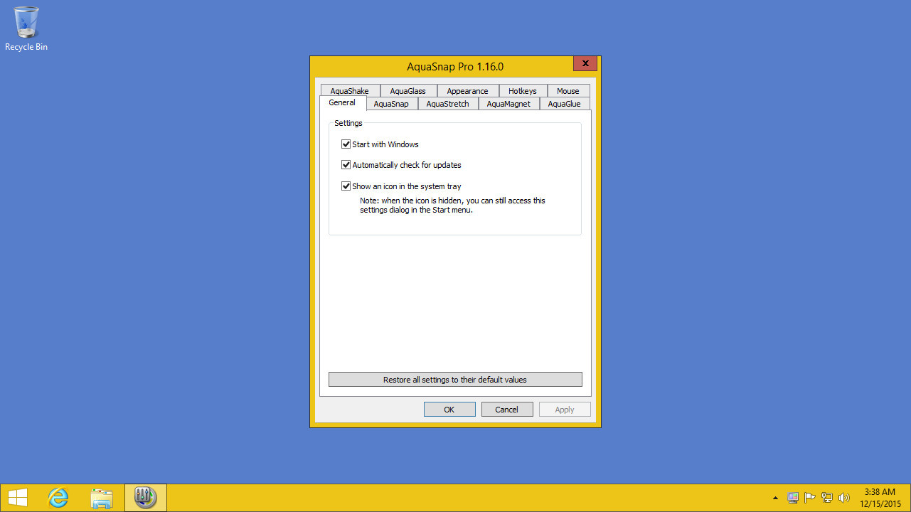 AquaSnap Window Manager - кадр 2